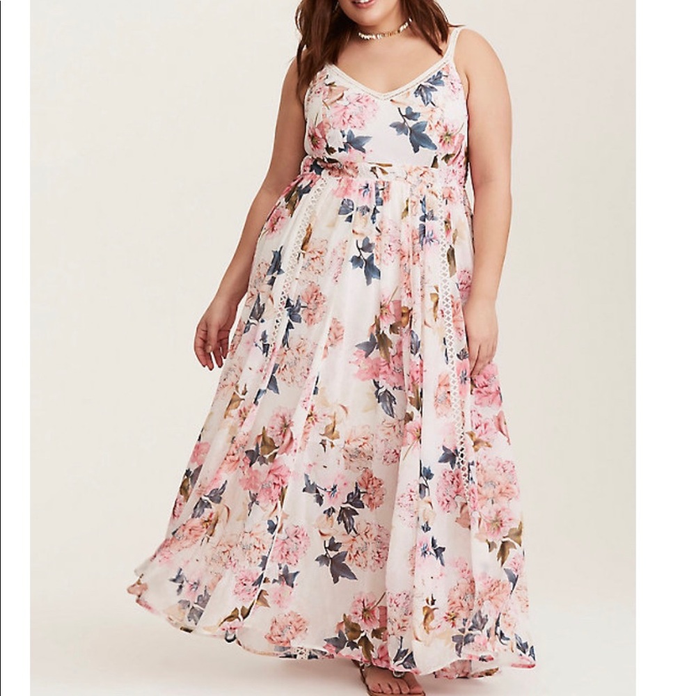 Torrid Floral Maxi Dress